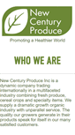 Mobile Screenshot of newcenturyproduce.com